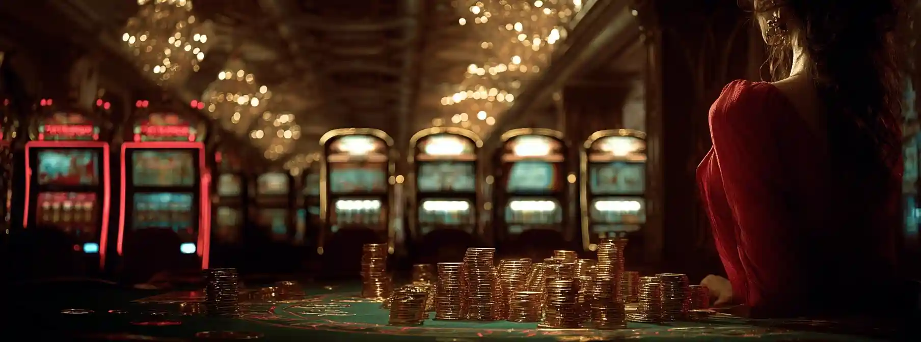 airports with slot machines